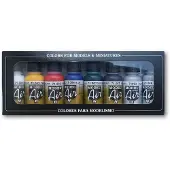 Acrylicos Vallejo Model Air Basic Colors - Airbrush acryl set - 8 stuks 17 ml verf