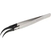 LINDSTROM TL 7CFR-SA Pincet ESD 7CF Plat, gebogen 130 mm