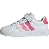 Adidas Sportschoen 'GRAND COURT 3.0 EL' pink / rosé / lichtroze / wit