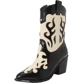 Buffalo Cowboylaarzen ecru / zwart