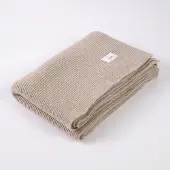Moyha - plaid - woondeken - klassiek premium deken beige