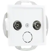 Q-Link Coax wandcontactdoos | | S2 (Radio/tv)