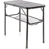 DNA Campingtafel - Vouwtafel - Opklapbare Tafel - Zwart ‎80cm x 40cm x 70cm