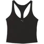 Puma Sporttop 'Shapeluxe' grijs / zwart