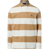 Ralph Lauren Shirt camel / wit