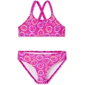 Schiesser Bikini ' Aqua Kids ' fuchsia / donkerroze