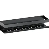 Brauer Gunmetal Edition doucherek 40cm gunmetal geborsteld PVD