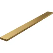 Brauer los multifunctioneel tegelinlegrooster 80cm geborsteld goud PVD