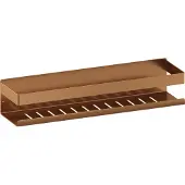 Brauer Copper Edition doucherek 40cm koper geborsteld PVD