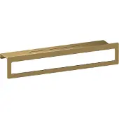Brauer Edition Handdoekrek Met Planchet - Geborsteld Goud PVD - Messing - Accessoires, Handdoekhouders, Handdoekstangen - 8720724514677