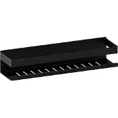 Brauer Black Edition doucherek 40cm mat zwart