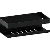 Brauer Doucherek Black Edition 23 Cm Mat Zwart