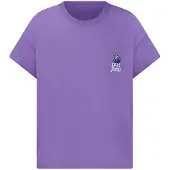 Cars Little T-shirt met backprint paars Meisjes Stretchkatoen Ronde hals - maat 86