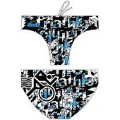 Turbo Multi Triathlon Swimming Brief Zwart XL Man