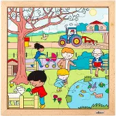 Educo Seizoenspuzzel | lente | | Educatief speelgoed