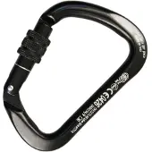Kong Italy Aluminium Extra Grote Schroefhaak Zwart