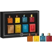 Versace Herengeuren Man-Eau-FraicheGeschenkset Eros Najim Por Homme 5 ml + Eros Energy Pour Homme 5 ml + Eros Pour Homme EDT 5 ml + Eros Flame Pour Homme 5 ml