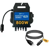 Enjoy solar Stroomomvormers, Micro-omvormer EZ1-M (600W) + kabelbundel