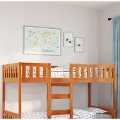 Prolenta Maison Exclusive - Kinderbed zonder matras, wassenbruin, 90x200 cm, massief grenenhout