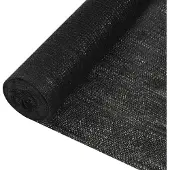 vidaXL Privacynet 195 g/m² 2x10 m HDPE zwart