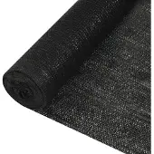 vidaXL Privacynet 195 g/m² 1x10 m HDPE zwart