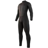 Mystic Majestic 4/3 Mm Wetsuit Met Lange Mouwen En Rits Op De Rug
