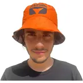 Denty Bob Spearfishing Anaconda Reversible Hat Oranje