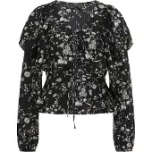 Faina Blouse zwart / wit