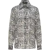 Faina Blouse zwart / wit