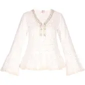 IZIA Blouse beige / wolwit