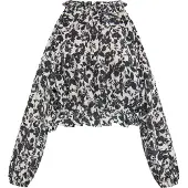 IZIA Blouse Dames zwart