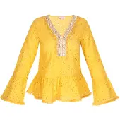 IZIA Blouse beige / geel