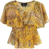 Faina Blouse beige / bruin / geel