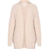 Usha WHITE LABEL Gebreid vest crème