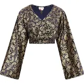 IZIA Blouse marine / goud