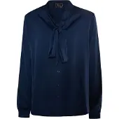 Faina sjaal blouse Dames marine