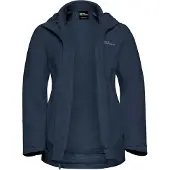 Jack Wolfskin Jas Women Moonrise 3 In 1 Midnight Sky-XL