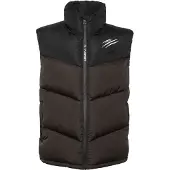 Plein sport Bodywarmer chocoladebruin / zwart / wit