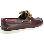 Sperry Authentic 2 Eye Leer Heren Bruine Bootschoenen