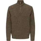 Only & Sons Trui 'ONSJoin' bruin gemêleerd