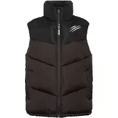 Plein sport Bodywarmer donkerbruin / zwart