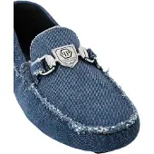 Philipp Plein Mocassins blauw