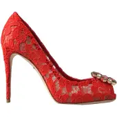 Dolce&Gabbana Kant Peeptoe Hakken High Heel