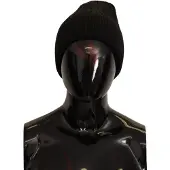 Dolce&Gabbana Black Wool Knit Women Winter Dameshoed