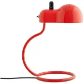 Stilnovo Tafellampe , Minitopo, Rood, Woonkamer, Metaal, Designer