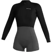 Mystic Lunar 2 Mm Shorty Met Lange Mouwen En Rits Aan De Voorkant Voor Dames