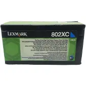 Lexmark Toner 80C2XC0 (802XC) Cyaan Extra hoge capaciteit