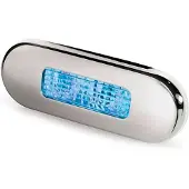 Hella Marine Steps Blue Led Light Zilver