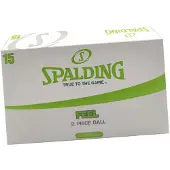 Spalding Feel Golfbal - Set van 15 Golfballen - Wit