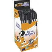 BIC Cristal Original - Balpen - 50 stuks - Zwart